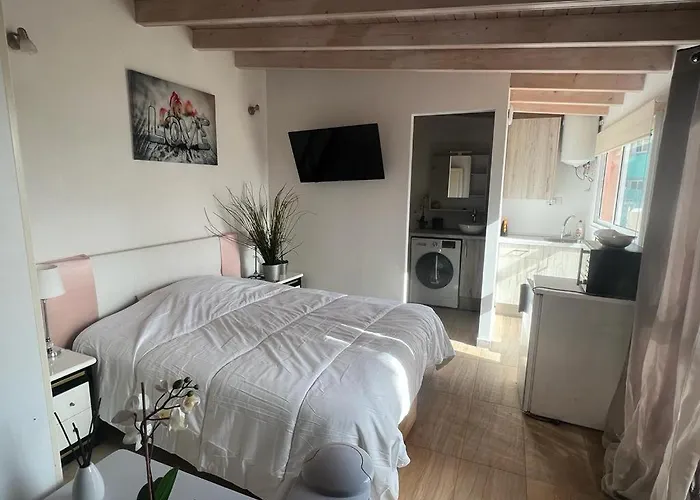 Estudio Surf & Playa Medano Tenerife Con Vistas Al Mar Apartament El Médano